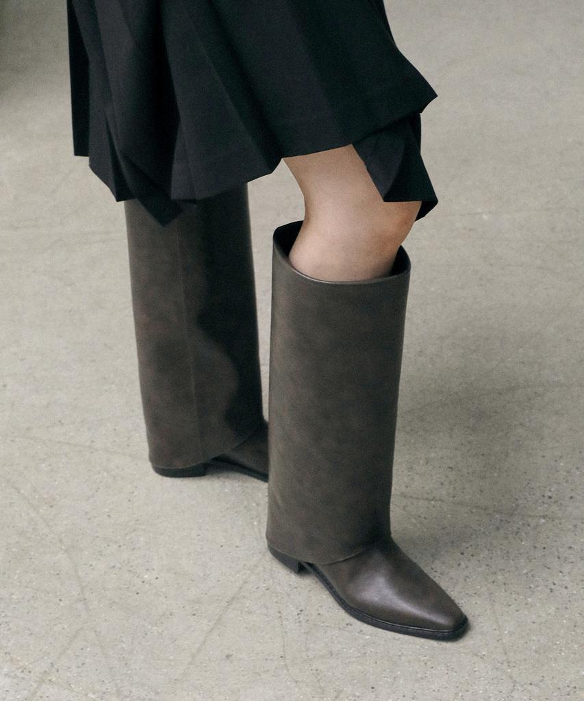 Epure Milo Folding Long Boots (2Colors)