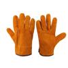 Welder-Specific Double-Layer Cowhide Welding Gloves Heat-Resistant Flame-Retardant Protective Work Gloves Industrial Safety Gear