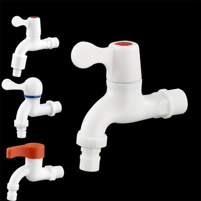 20mm Kunststoff Wasserhahn Haushalts Wasserhahn Außen Balkon Gewöhnlichen Schalter Badezimmer Schnell Öffnen Kunststoff Wasserhahn