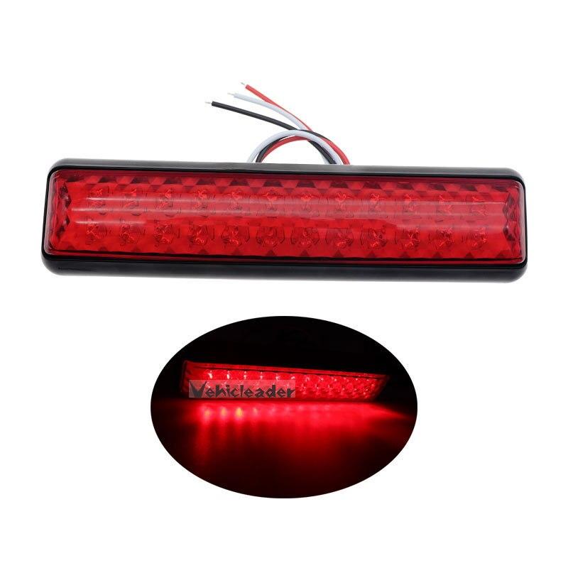 2x Amber White Red Led Truck Tail Lights 12V/24V Turn Reverse Stop Signal Lamp Trailer Rear Light UTE Campers For Lorry Caravan