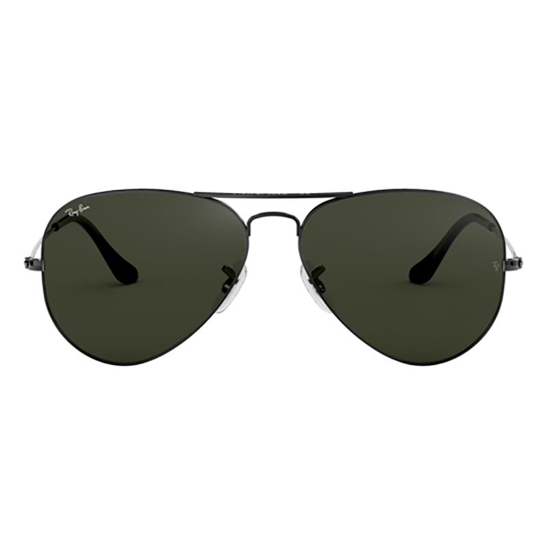 Ray-Ban Metal Round Frame Grey Aviator Sunglasses for Men