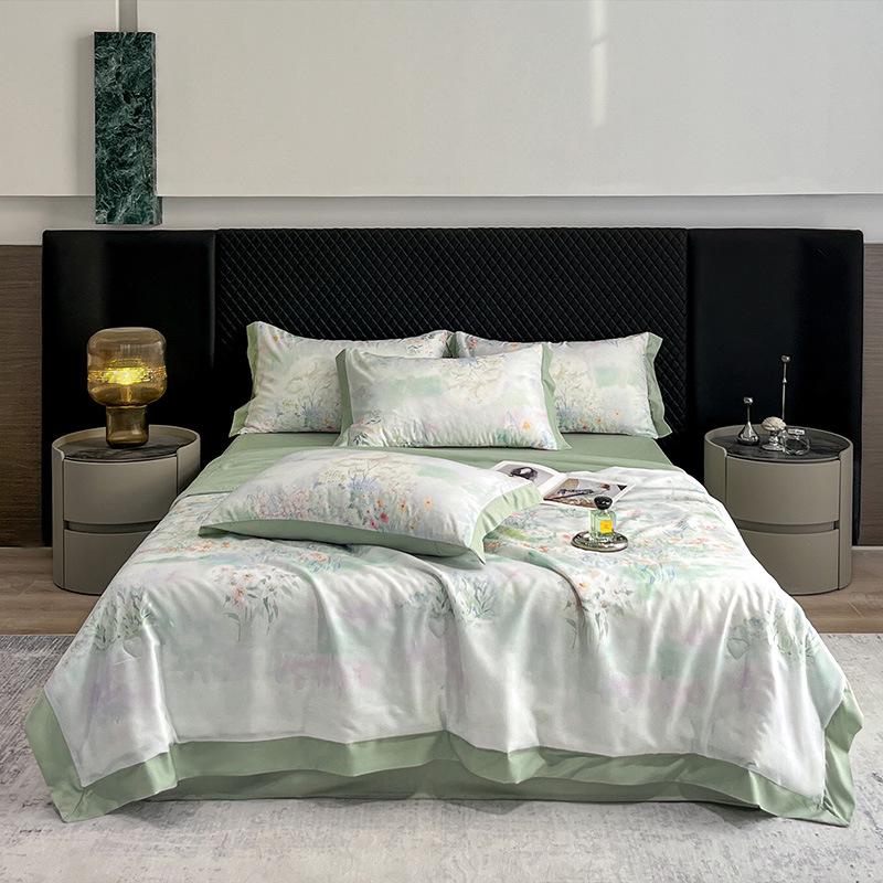 

2026 Summer Quilt - 100% Lyocell, Digital Print, 50 Count Tencel 150x200cm