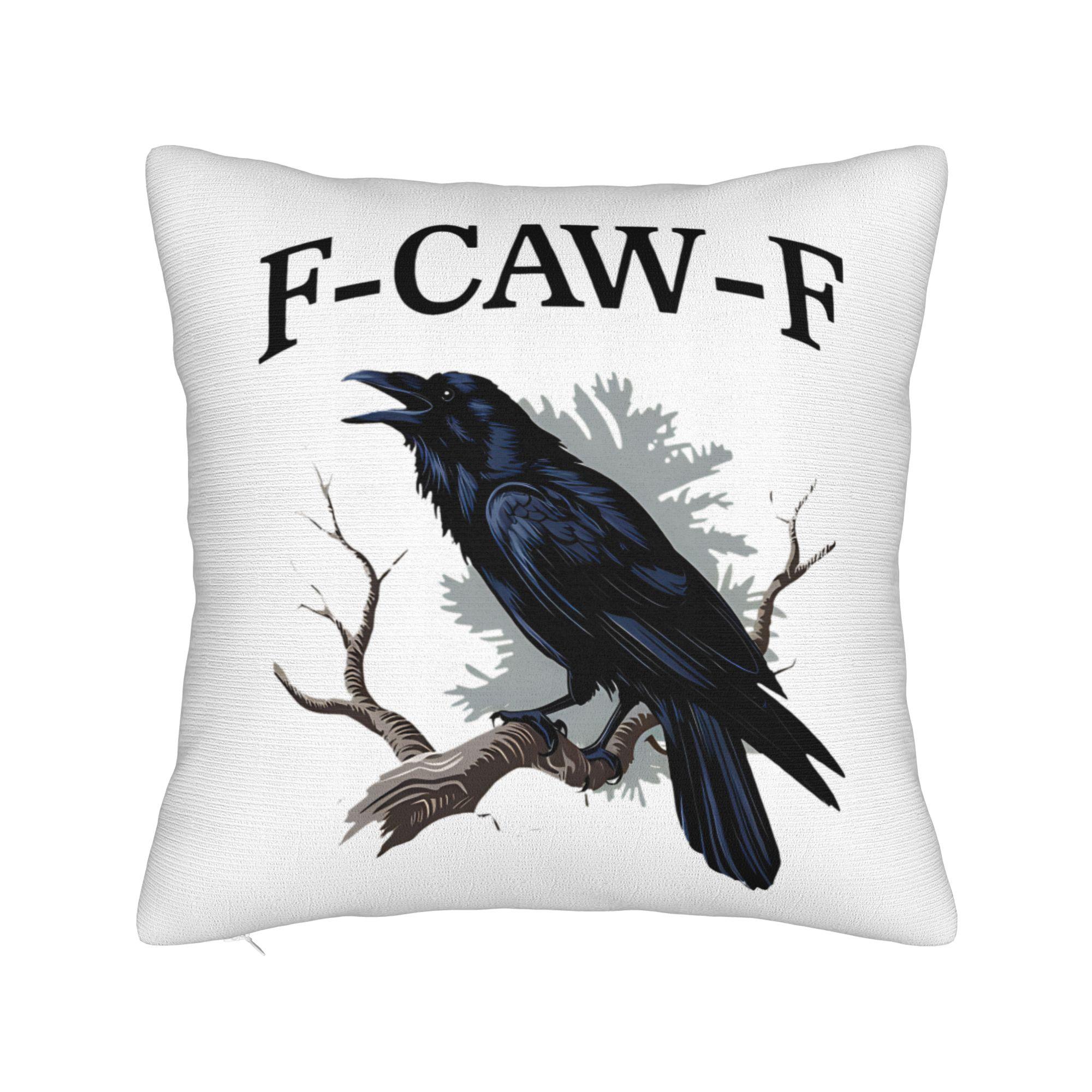 

Humor Bird FCawF Square Pillow Covers Polyester Seat Cushion Cover Cool Home Decoration Throw Pillow Case 4040 30x30cm 12x12in