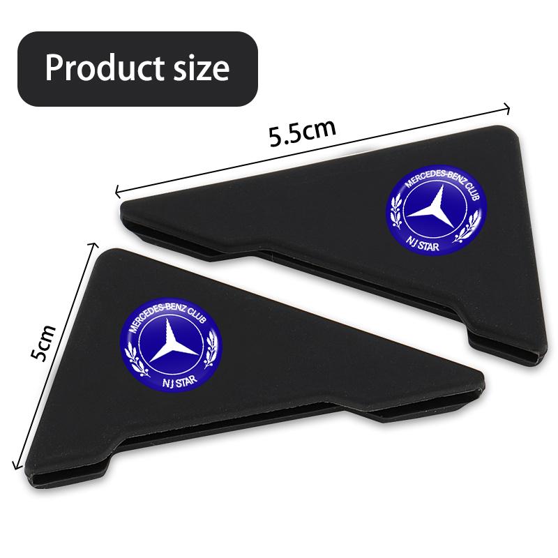 Car Door Corner Protective Anti-Collision Strip Silicon For Mercedes Benz W202 W212 W126 W140 W168 W177 CLS GLE GLC GLS CLA