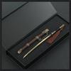 Chinese Sword Model Craft Toy, [Seedling Knife ], 22 cm (8.66 inches), Zinc Alloy, Metal Blade, Not Sharp, with Scabbard