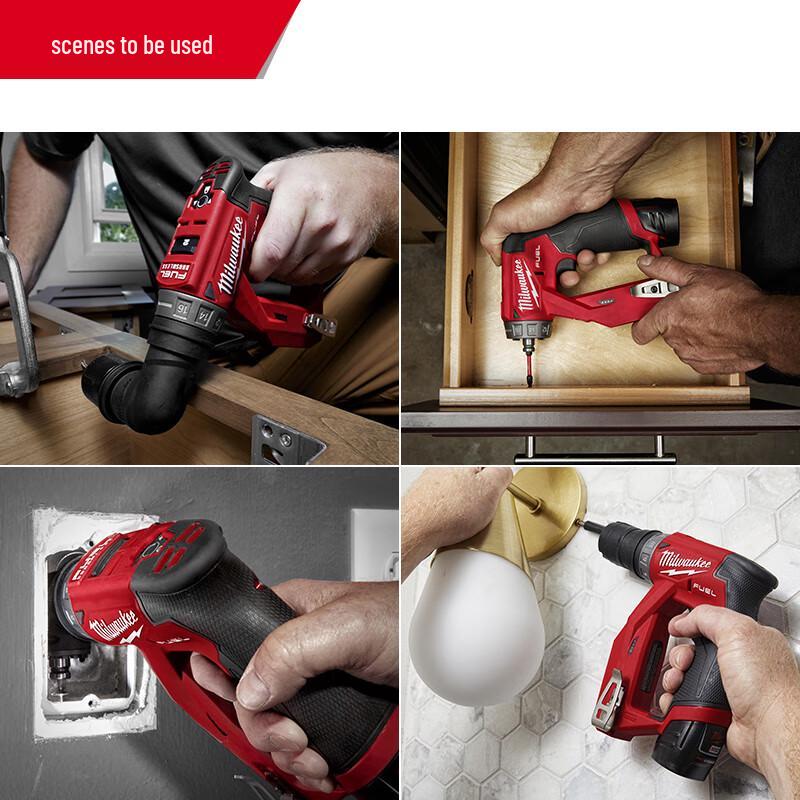 Milwaukee M12 FDDXKIT 12V Brushless Multi-Head Tool CN plug (adapter included)