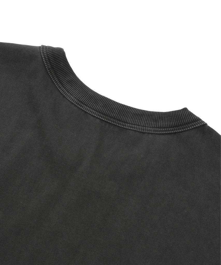 Haebeuopeudyuti Dyed Pocket T-Shirt (Dark Gray)