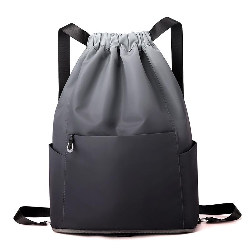 Lightweight Foldable Drawstring Backpack for Travel and Sports Fitness