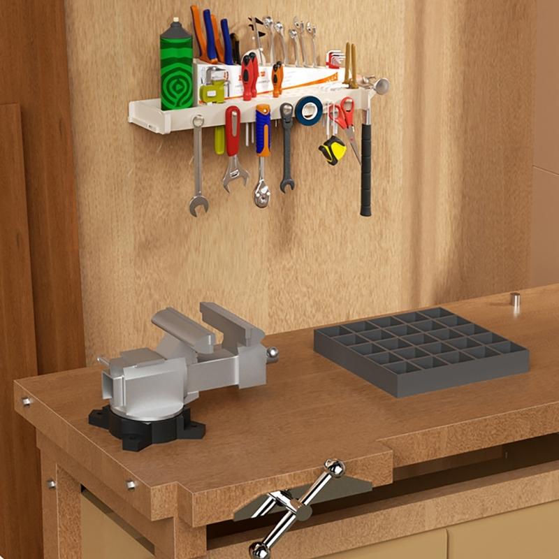 Screwdriver Organizer Wall Mounted Screwdriver Holder Screwdriver Rack Space Saving Wall Screwdriver Stand Hanger