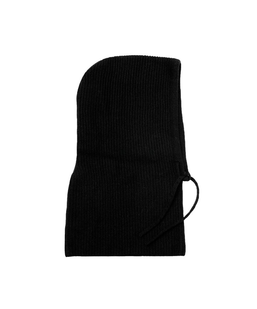 Nibada 8004 100% Cashmere Unisex Balaclava Black