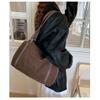 IELGY Retro Fashion Suede Ladies Messenger Bag - Large Capacity & One Shoulder Design