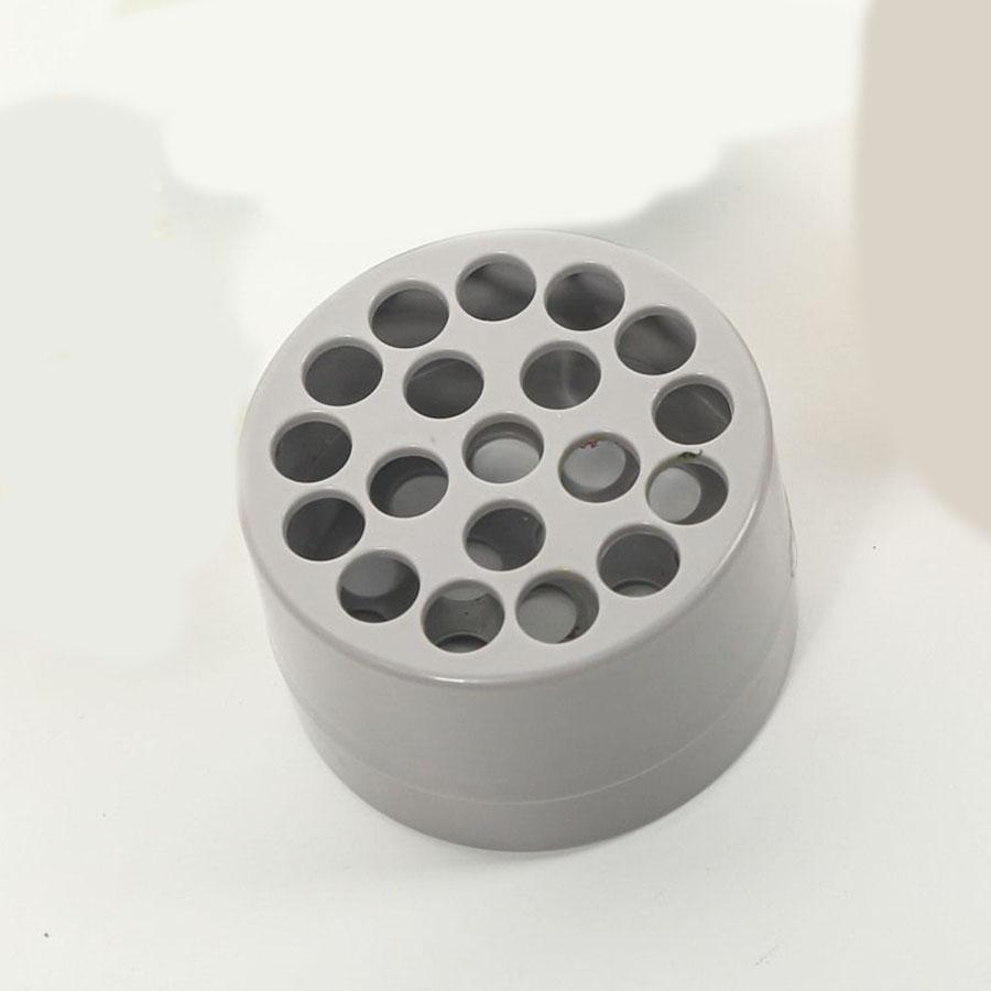Invisible plastic transparent flower arranging device, spiral flower arranging artifact серый