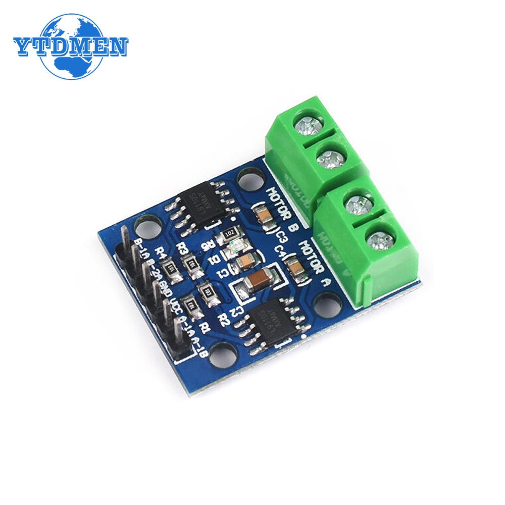1PCS L9110S Motor Driver Module H-bridge Stepper Motor Dual DC Stepper Controller Board Module L9110 for Arduino