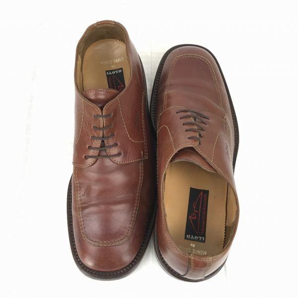 Germany Lloyd Leather U-Tip Dress Shoes Brown 27.0(USED)