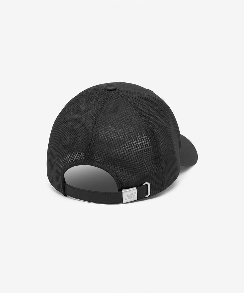 Nyuballanseu Nbgdgf2202 / Frozen Mesh Structure Ball Cap (Black)