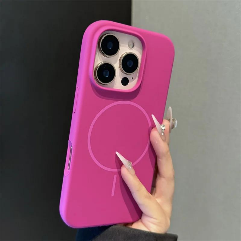 Original Liquid Silicone Magsafe Case For iPhone 17 Pro 16 15 Plus 14 13 12 11 Pro Max Air Magnetic Wireless Charge Rubber Cover