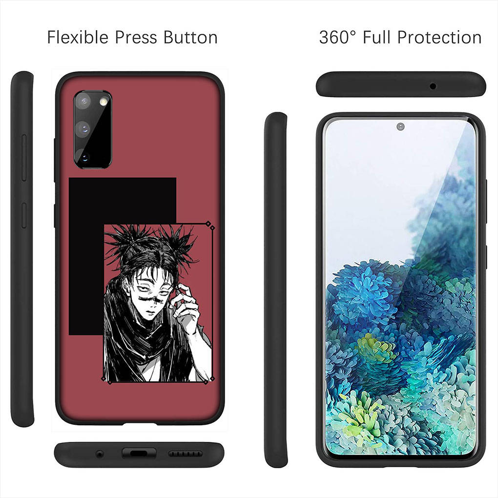 Cover for iPhone 16 15 Xiaomi Redmi Note 14 13 12 11 Pro Max X 8 16e Samsung Galaxy S25 S24 S23 Moto OPPO Huawei Jujutsu Choso Kaisen Anime Phone Case