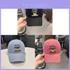 Baseball Cap Women Men Street Style Cotton Sun Hat With Embroidered Letters For Fall 2024
