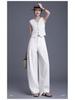 Women's High-Waisted Wide-Leg Pants: 2026 Spring/Summer Fashion Temperament Slimming Drape Straight Suit Pants