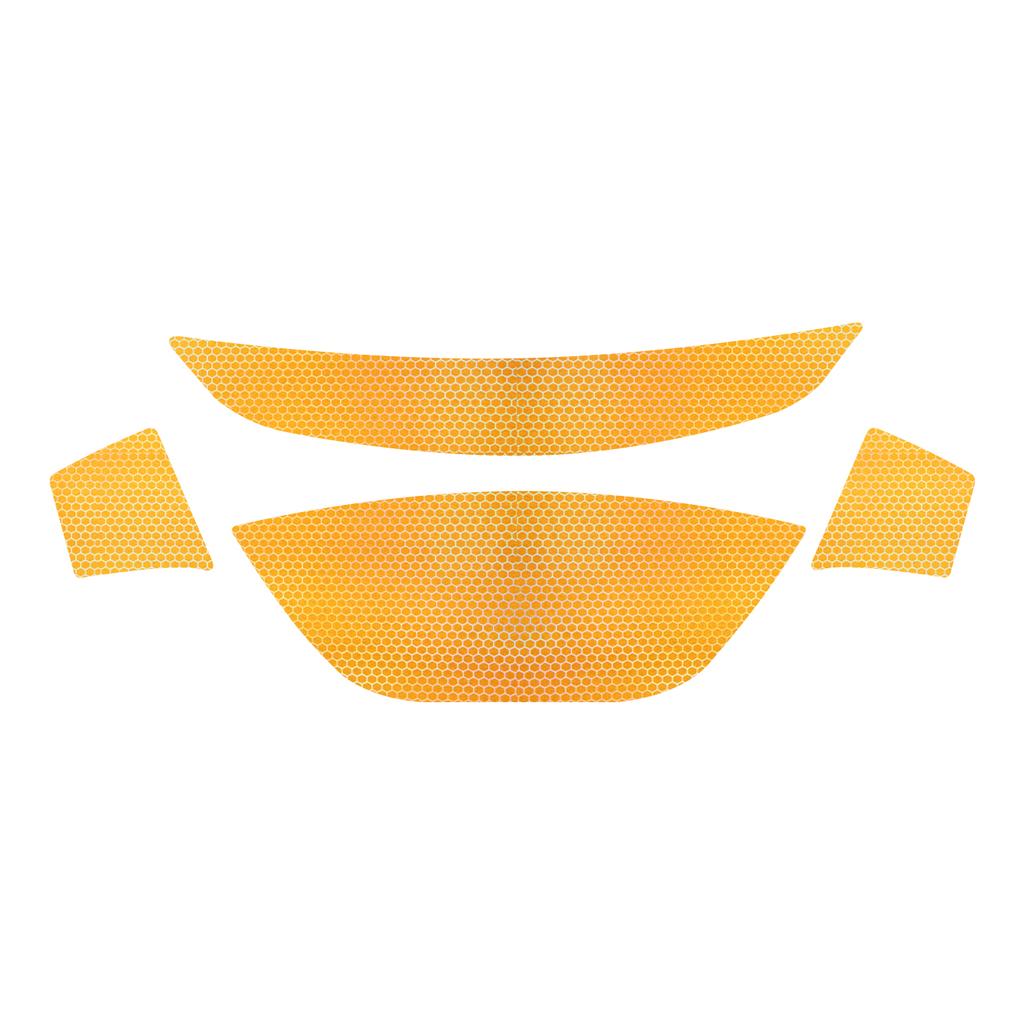 For HONDA CB190TR Cb190tr 2025 Honeycomb Laser Film Headlight Transparent Film Protective Sticker Modification Accessories