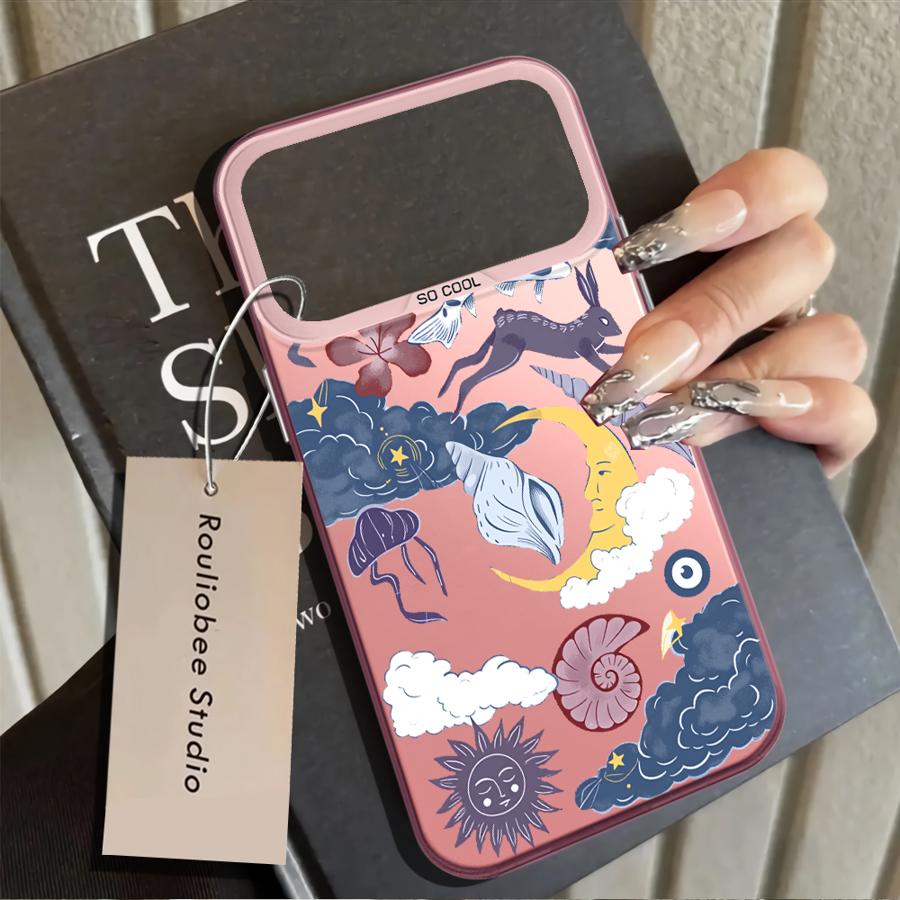 Strange Patterns Case for iPhone 17 Pro Max 15 Plus 13 Pro 12 11 Air 14 XR 16 XS Back Phone Cover