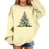 Children's Fashionable Casual Long-sleeved Loose Christmas Print Pullover Sweatshirt