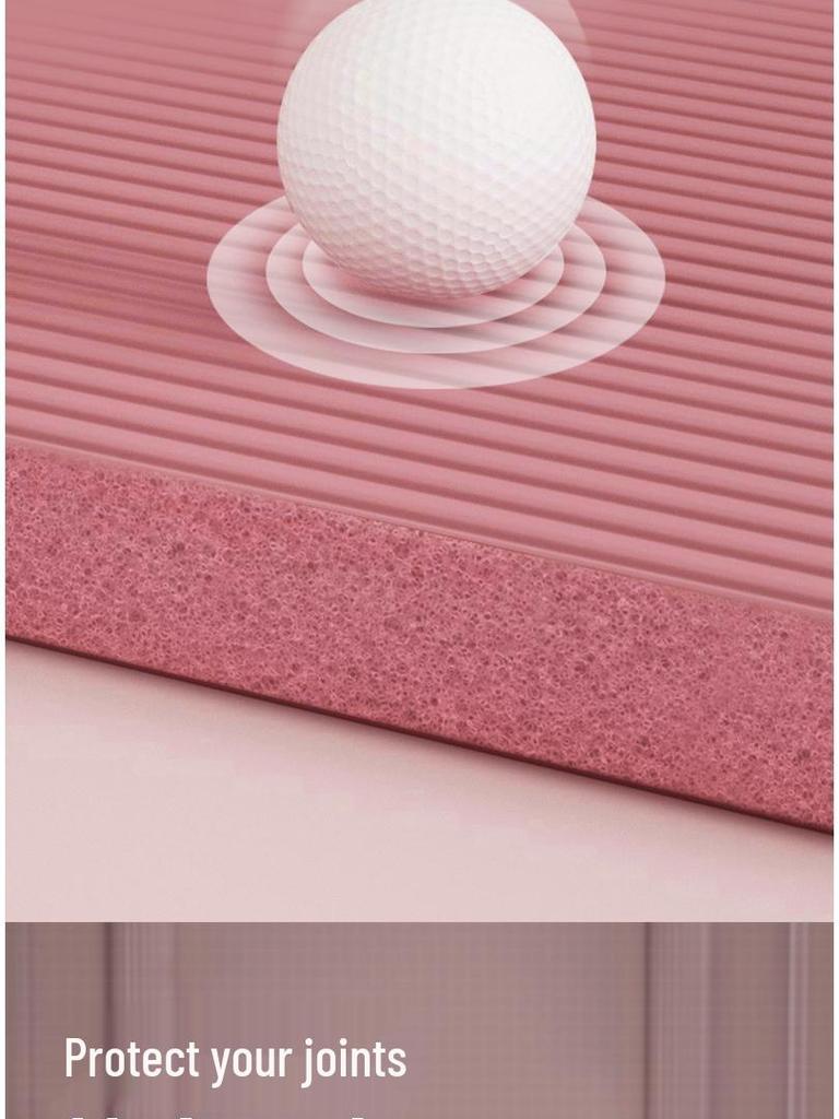 Verdickte & Extragroße Yogamatte für Anfänger - Unisex Heim-Trainingsmatte