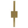 Linear Wall Sconce Golden Modern Simple Long Strip Wall Lamp for Bedroom Living Room 85?265V