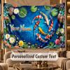 Music General (72) Theme Wall Tapestry Customized With Name Text Personalized Hanging Tapestry For Bedroom Living Room Decor