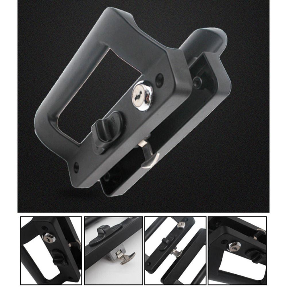 Aluminum Alloy Sliding Door Lock with Handle Anti Rust Flush Lock Kit Easy To Install with Key Door Pull Locks Patio Doors