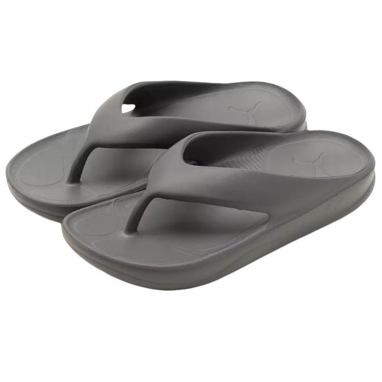 Puma Wave Flip Wygodne Lżejsze Klapki Męskie Obuwie Szare 383805-05