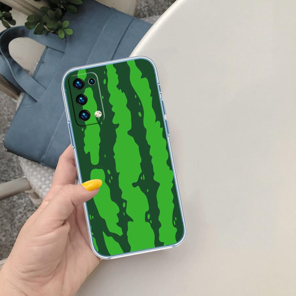LO21 Cartoon Fruit Watermelon Case for LG K22 K30 K40 K40S K41 K42 K50 K50S K51 K51S K52 K61 K62 K71 K92 Q60 Q61 V40 V50 V60