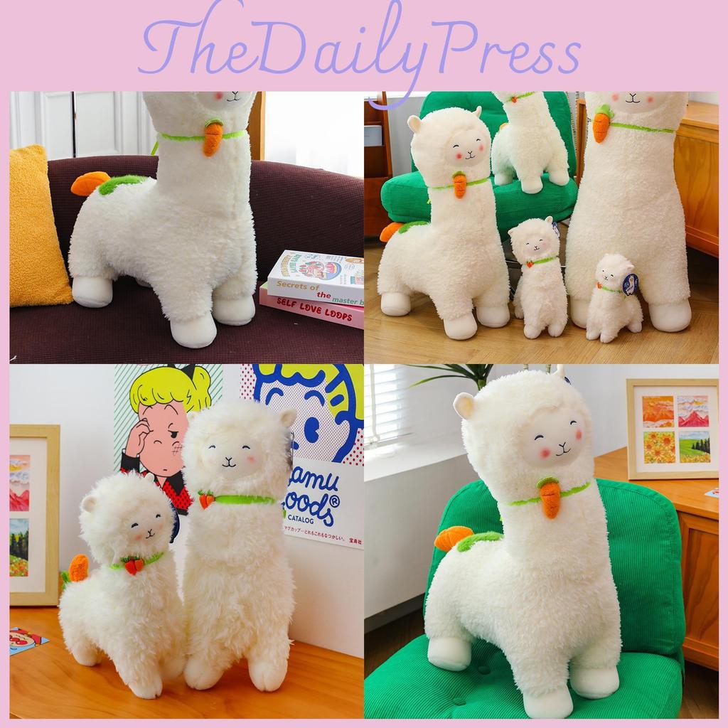 Kleiner Rettich Schaf Kamelhaar Spielzeug Cartoon Für Kinder Mädchen Feiertag Puppe Geschenk