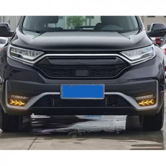 LED DRL Driving Fog Light Turn Signal Running Assembly For Honda CR-V 2020-2022