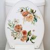 Waterproof Long-lasting Eye-Catching Floral Sticker for Home Bathroom Decor