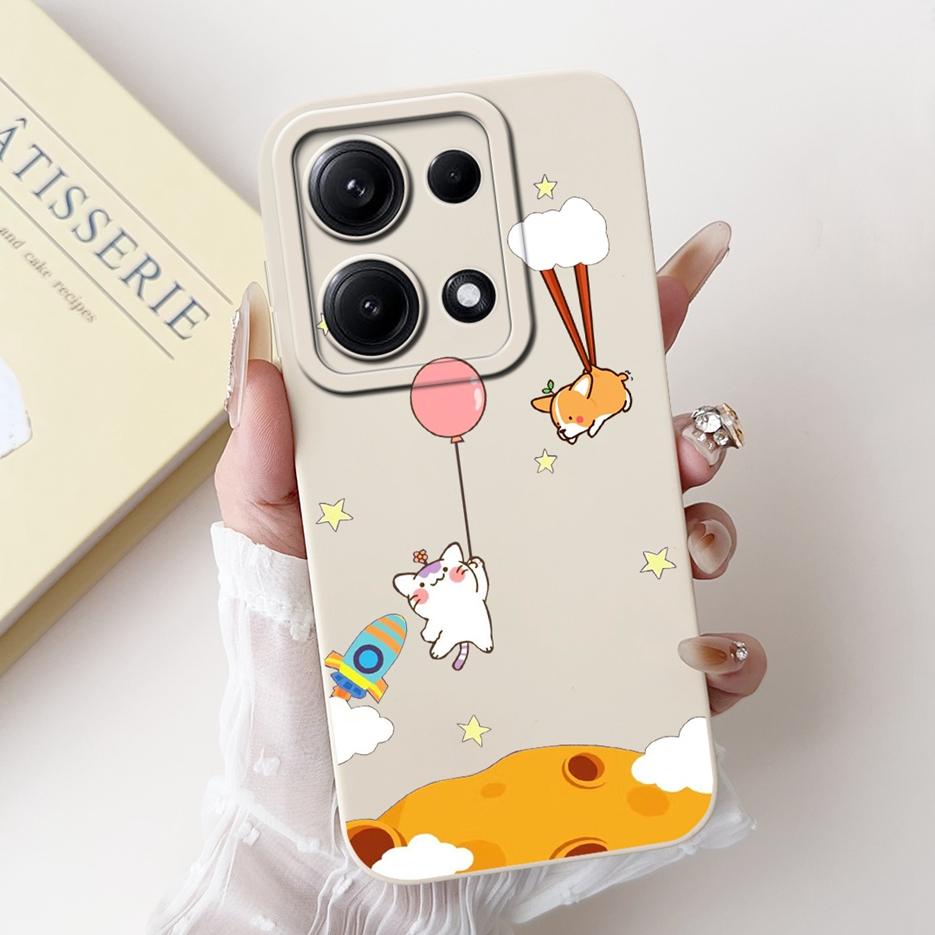 For Xiaomi Redmi Note 14S Case 6.67'' Cute Cat Dinosaur Cartoon Cover Matte Phone Case For Redmi Note 14S Note14S 4G Soft Fundas