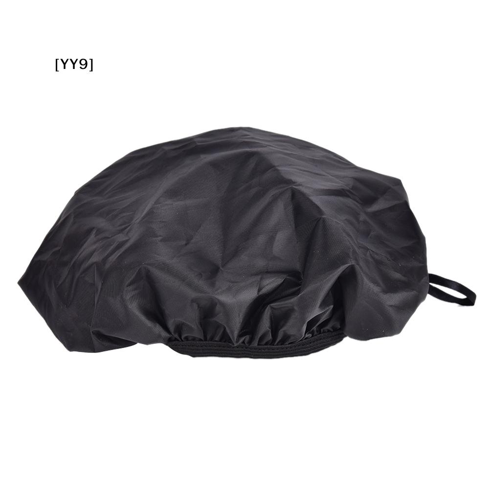1 Stück Schwarzer Polyester Fahrradsitz-Regenschutz, Wasserdichter Staubdichter Elastischer Fahrradschutz für die Meisten Sitze[YY9]