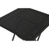 Table + 2 Chairs Set Home ESPRIT Black Steel Synthetic Rattan 58 X 58 X 71.5 Cm