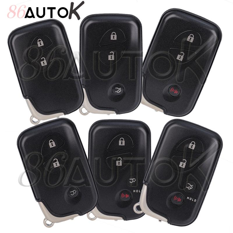 Key Case Shell Housing For Lexus Is250 Is300C Rx270 Ct200H Gx400 Gx460 Es240 Es350 Ls460 Gs300 450H 460H Smart Car Key Cover Fob
