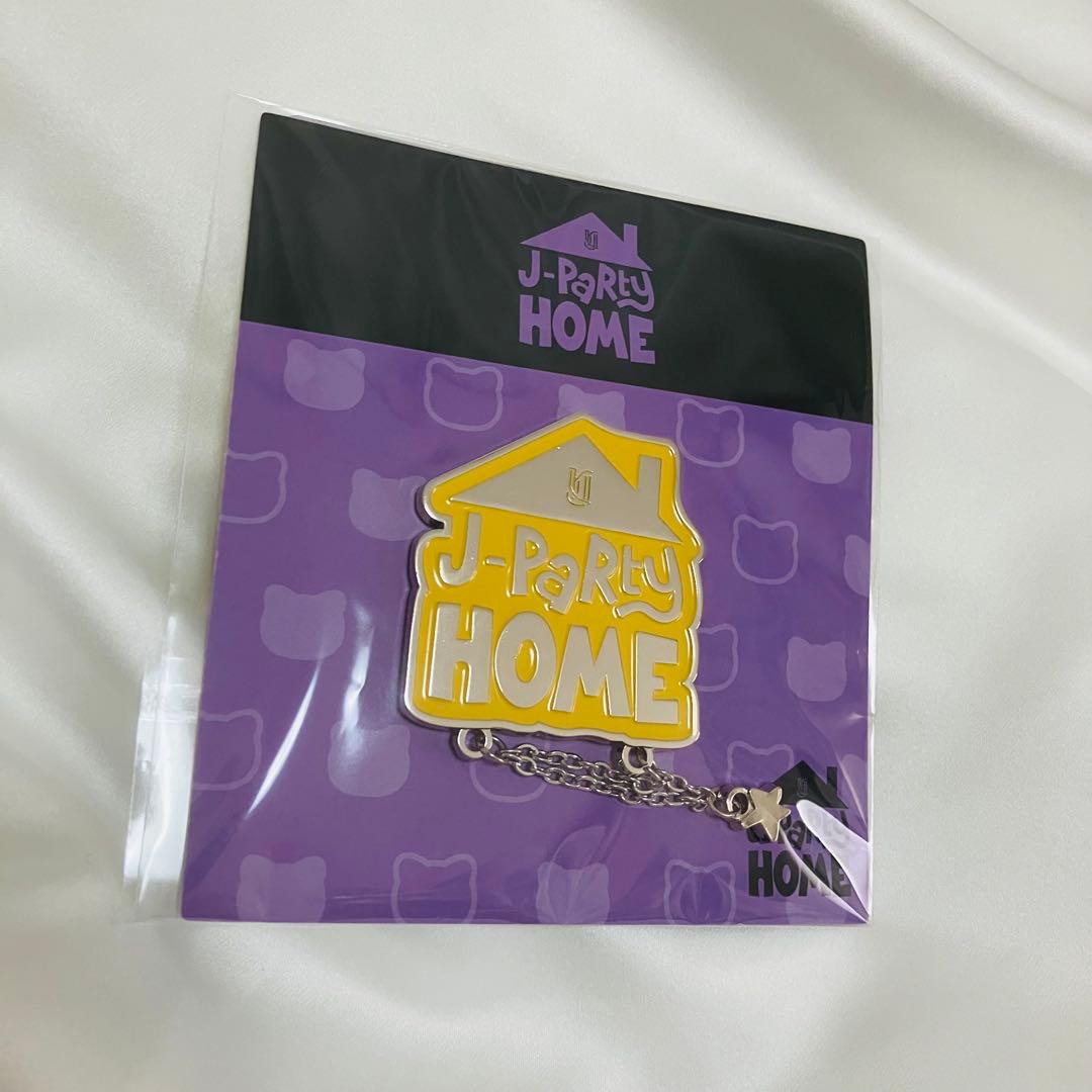 [USED] Jaejoong J-Party 2025 Home Pin Brooch with Photocard (Korea)