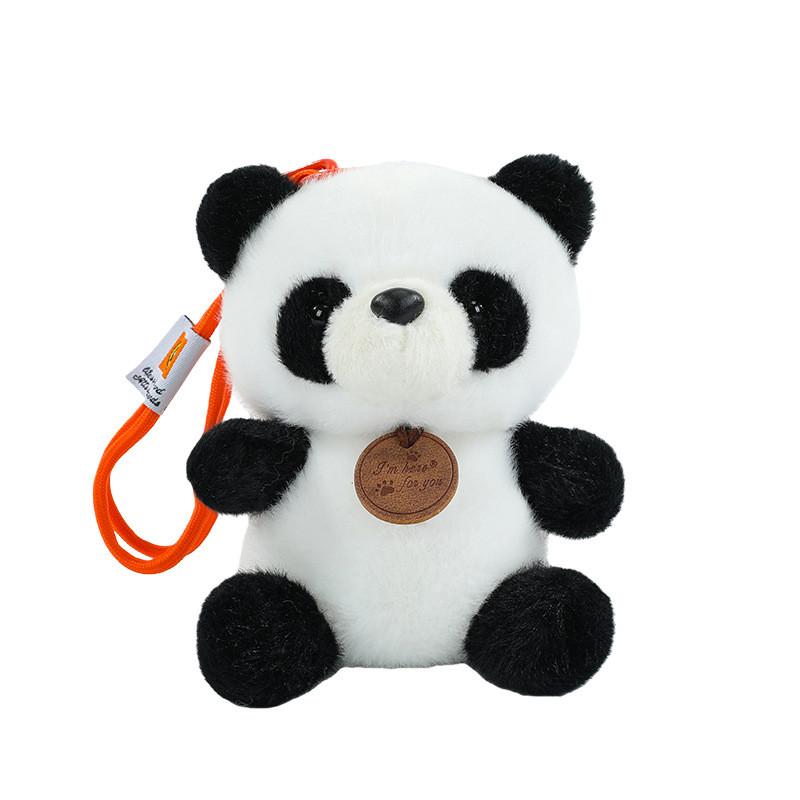 Cartoon Dog Capybara Elephant Bear Dinosaur Cat Plush Toy Keychain For Gift Giving