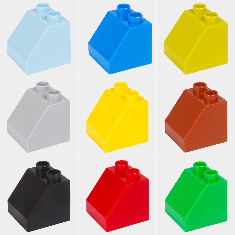 Compatible Qihang Aoleduo Yidong 2x2 Slope Brick - Large Particle Building Block Accessories