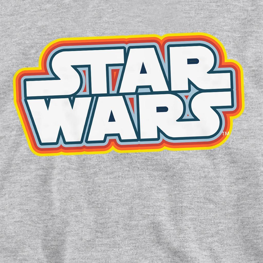 Star Wars Childrens/Kids Logo Outline Hoodie