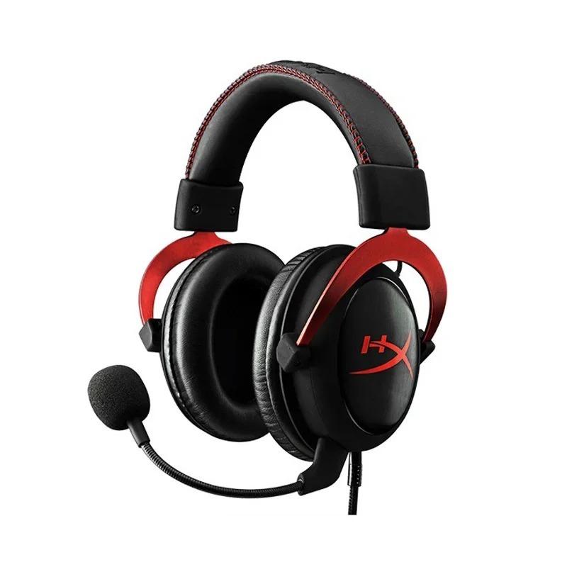 HyperX Cloud II Gaming Headset Hi-Fi 7.1 Surround Sound/Detachable Mic/USB Sound Card for PC PS Cloud 2 Wired Gaming Headphone