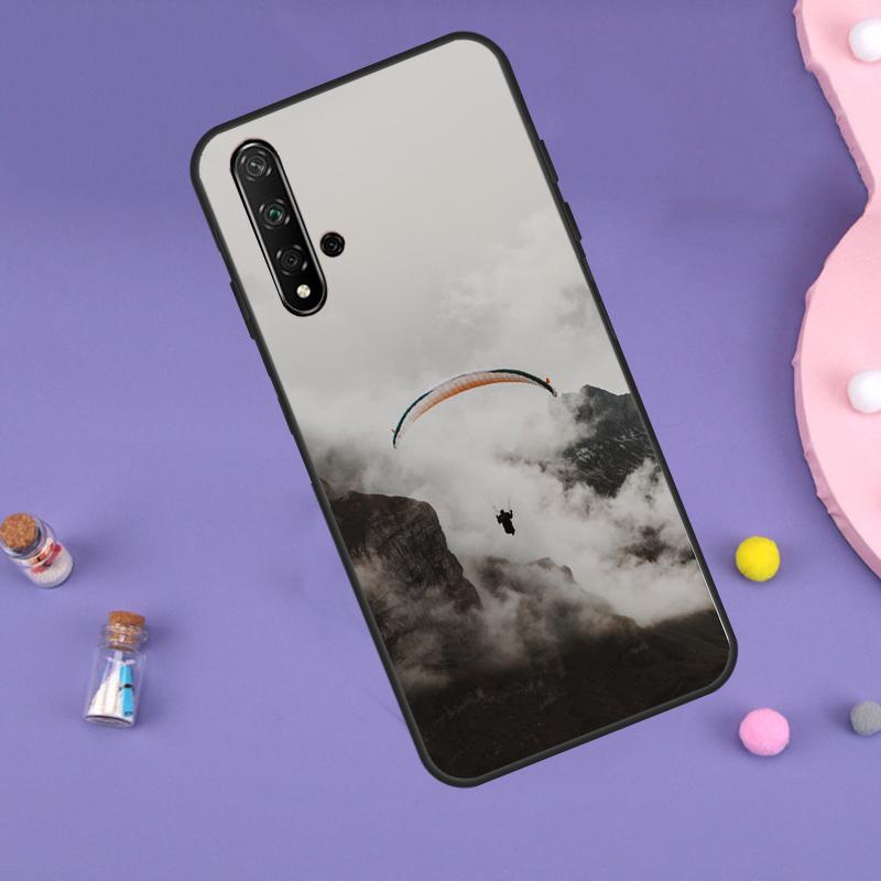 Paragliding Sport For Huawei Nova 7i 8i 11i 12i 12s 9 10 SE Y60 Y61 Y70 Y72 Y73 Y90 Y91 P20 P40 P30 Lite Case