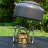 Outdoor Camping Alcohols Stove Bracket Portable Alcohols Cooker Holder Detachable Bracket for Hiking, Camping, Balconies