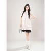 Guzao Qianjin Lace-up Halterneck Dress 2025 Summer New Arrival Small Sweet Cinched Slimming Jumpsuit Skirt