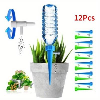 12PCS grădină plante automată irigare instrument spike flori consumabile auto-udare dispozitiv auto-udare plantatoare