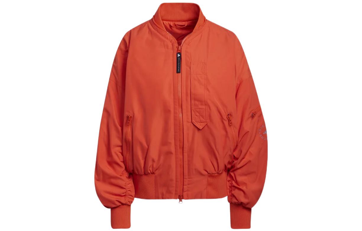 Adidas Jackets Women s Orange Stand Collar Moderate Pilot H59970 M