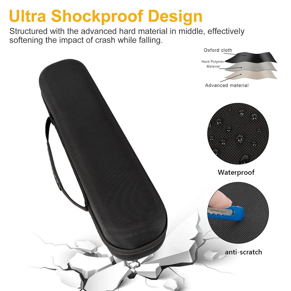 EVA Hard Travel Case Shockproof Hard Storage Case Anti-Scratch Zipper Bags Dust-Proof for Dyson Airstrait HT01 Hair Straightener